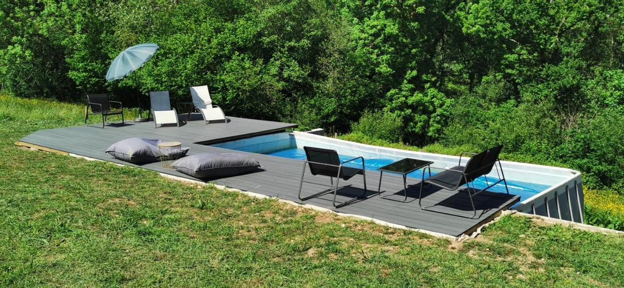 Domaine Lvd Avec Spa, Bois Et Riviere Privee La Bloutiere 外观 照片